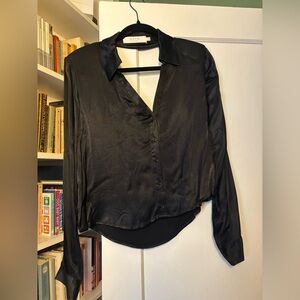 Elegant Black Women's Top